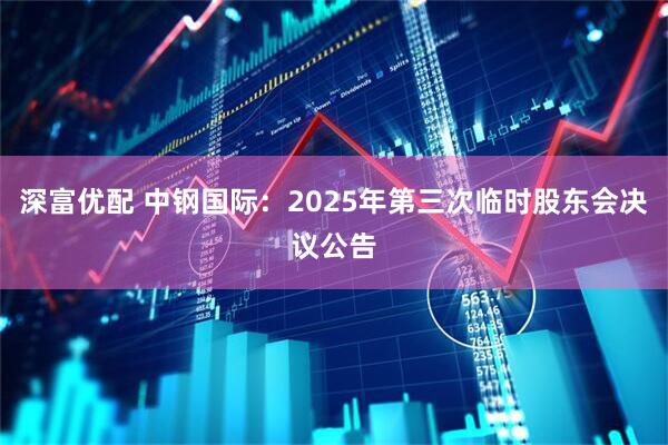深富优配 中钢国际：2025年第三次临时股东会决议公告